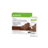 Caja y barrita Herbalife Fórmula 1 Express sabor chocolate negro