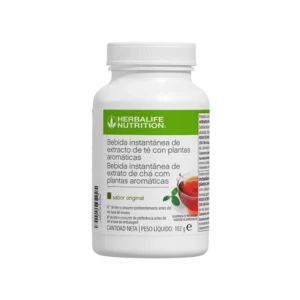 envase de bebida instantánea Herbalife sabor original de 102 gramos