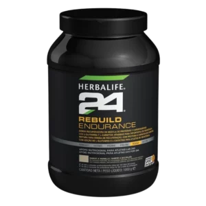 Bote de Herbalife24 Rebuild Endurance sabor vainilla.