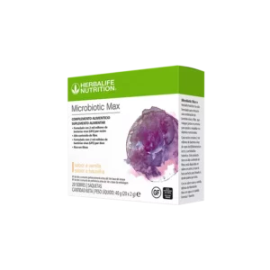 Caja de Microbiotic Max de Herbalife Nutrition sabor vainilla