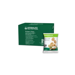 Chips de proteína Herbalife sabor crema agria y cebolla