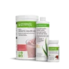 Pack Desayuno Herbalife Sin Soja/Lactosa: Batido Frambuesa y Chocolate Blanco, Aloe Mango y Té.