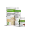 Pack Ahorro Herbalife Aloe Mango: Batido F1 Vainilla Grande (780g) y Té.